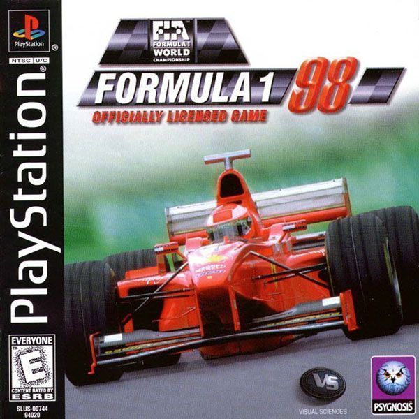 Formula 1 '98  [SLUS-00744] (USA) Game Cover